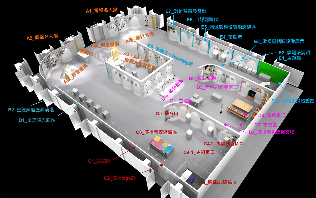 展區立體配置圖